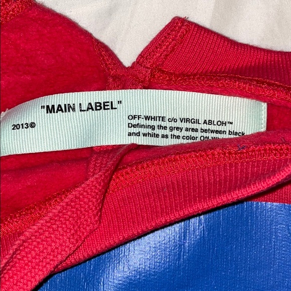 off white crew neck - Picture 4 of 7